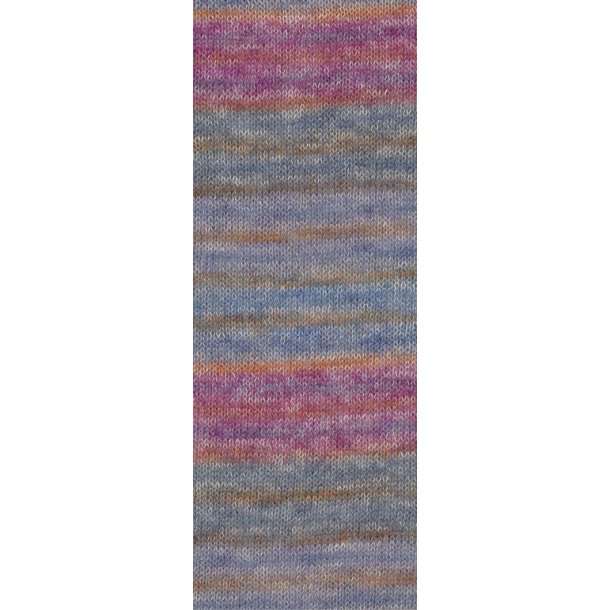 Lana Grossa - Silkhair Print - silke/mohair garn - Fv. 0405 - 25g