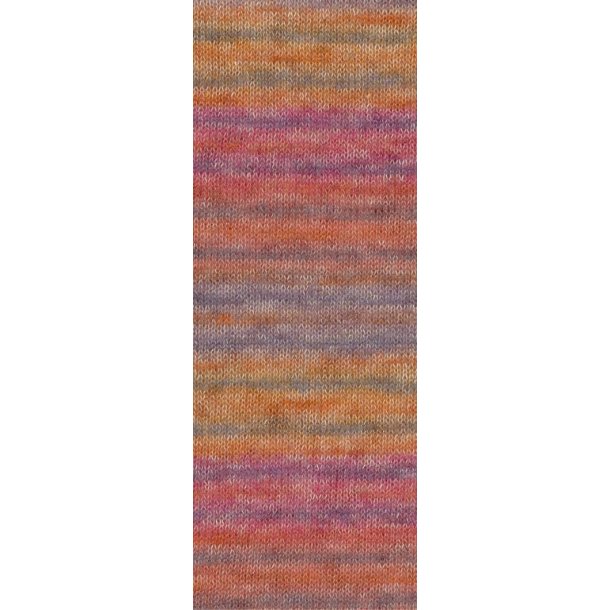 Lana Grossa - Silkhair Print - silke/mohair garn - Fv. 0406 - 25g