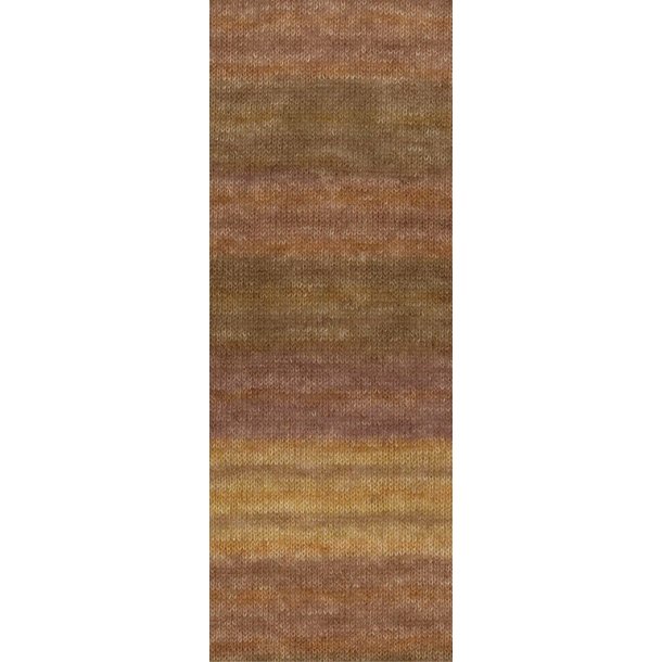 Lana Grossa - Silkhair Print - silke/mohair garn - Fv. 0407 - 25g