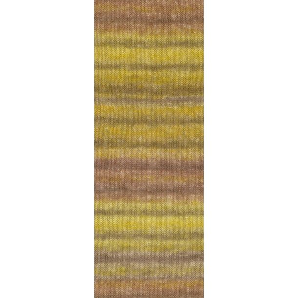 Lana Grossa - Silkhair Print - silke/mohair garn - Fv. 0408 - 25g