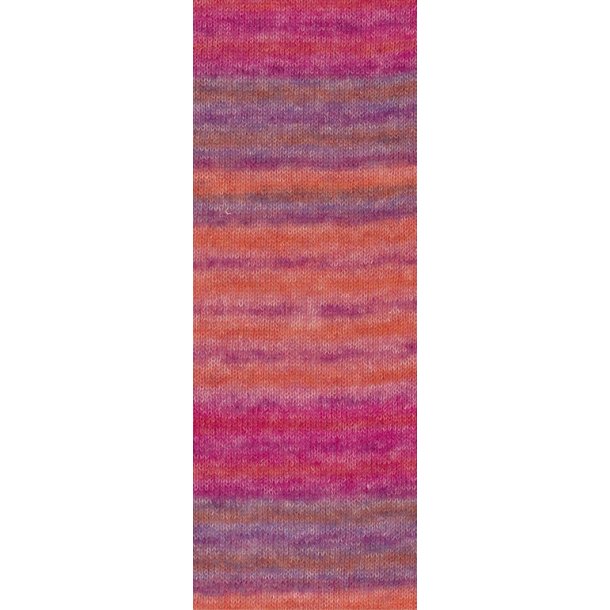 Lana Grossa - Silkhair Print - silke/mohair garn - Fv. 0409 - 25g