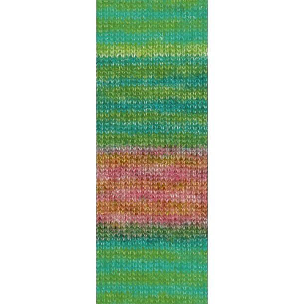 Lana Grossa - Silkhair Print - silke/mohair garn - Fv. 0422 - 25g