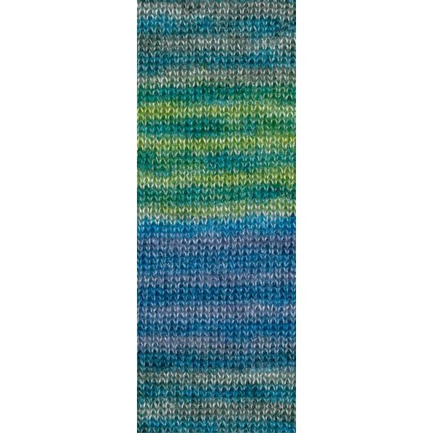 Lana Grossa - Silkhair Print - silke/mohair garn - Fv. 0424 - 25g