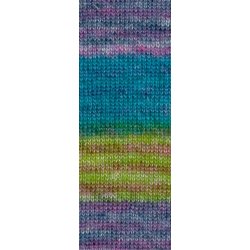 Lana Grossa - Silkhair Print - silke/mohair garn - Fv. 0425 - 25g