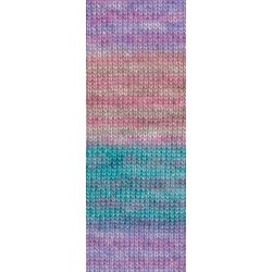 Lana Grossa - Silkhair Print - silke/mohair garn - Fv. 0426 - 25g