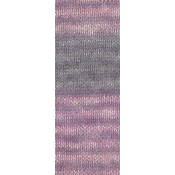 Lana Grossa - Silkhair Print - silke/mohair garn - Fv. 0429 - 25g