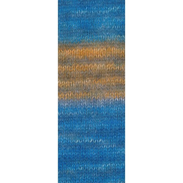 Lana Grossa - Silkhair Print - silke/mohair garn - Fv. 0430 - 25g