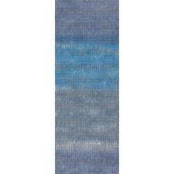 Lana Grossa - Silkhair Print - silke/mohair garn - Fv. 0431 - 25g