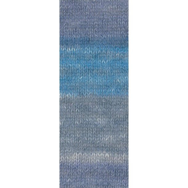 Lana Grossa - Silkhair Print - silke/mohair garn - Fv. 0431 - 25g