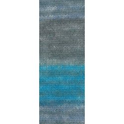 Lana Grossa - Silkhair Print - silke/mohair garn - Fv. 0432 - 25g