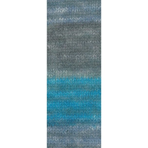 Lana Grossa - Silkhair Print - silke/mohair garn - Fv. 0432 - 25g