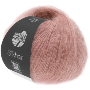 Lana Grossa - Silkhair - Mohair/Silke garn - Rosentr (074) - 25g