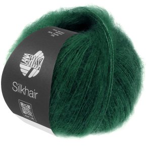 Lana Grossa - Silkhair - Mohair/Silke garn - Fyrretrsgrn (219) - 25g