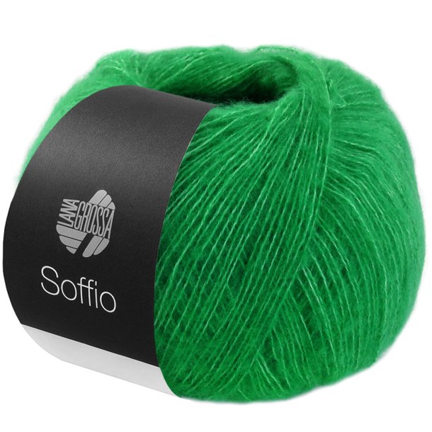 Lana Grossa - Soffio - merino/bomuld/cashmere garn - Grn (09) - 25g