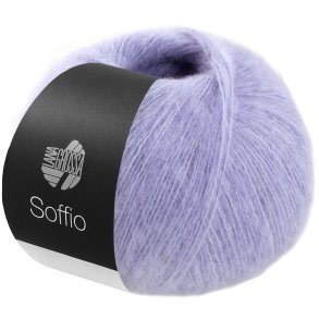 Lana Grossa - Soffio - merino/bomuld/cashmere garn - Violet (11) - 25g