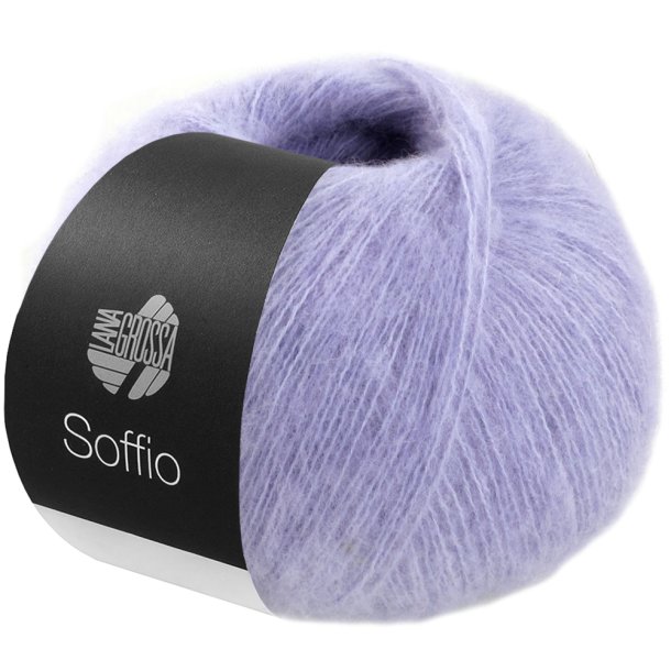 Lana Grossa - Soffio - merino/bomuld/cashmere garn - Violet (11) - 25g