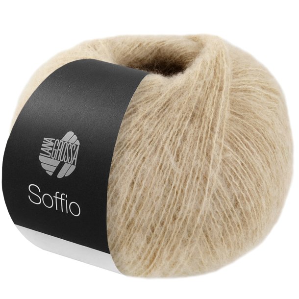 Lana Grossa - Soffio - merino/bomuld/cashmere garn - Beige (16) - 25g