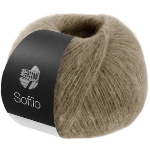 Lana Grossa - Soffio - merino/bomuld/cashmere garn - Taupe (26) - 25g
