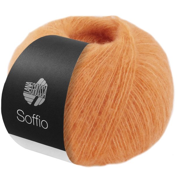 Lana Grossa - Soffio - merino/bomuld/cashmere garn - Abrikos (28) - 25g