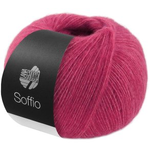 Lana Grossa - Soffio - merino/bomuld/cashmere garn - Pink (30) - 25g