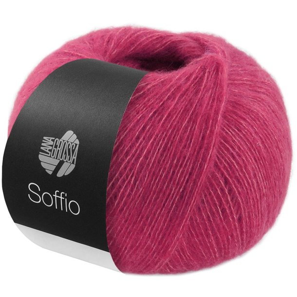 Lana Grossa - Soffio - merino/bomuld/cashmere garn - Pink (30) - 25g