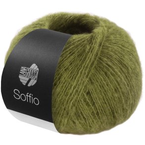 Lana Grossa - Soffio - merino/bomuld/cashmere garn - Grgrn (32) - 25g