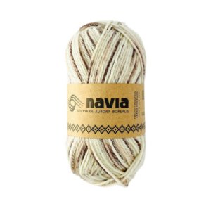 Navia - Sokkegarn - Uldgarn - Aurora Borealis 522 - 50g