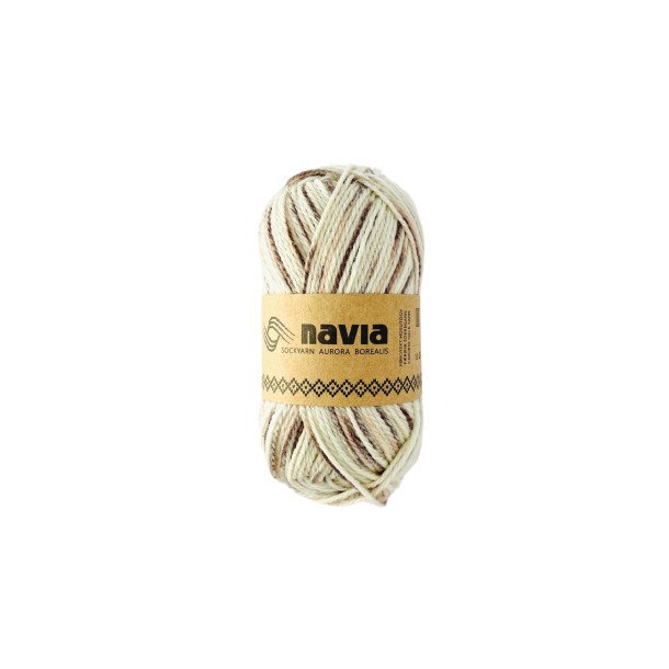 Navia - Sokkegarn - Uldgarn - Aurora Borealis 522 - 50g