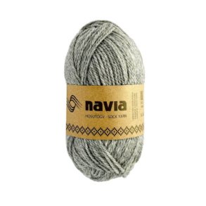 Navia - Sokkegarn - Uldgarn - Lysegr 502 - 50g