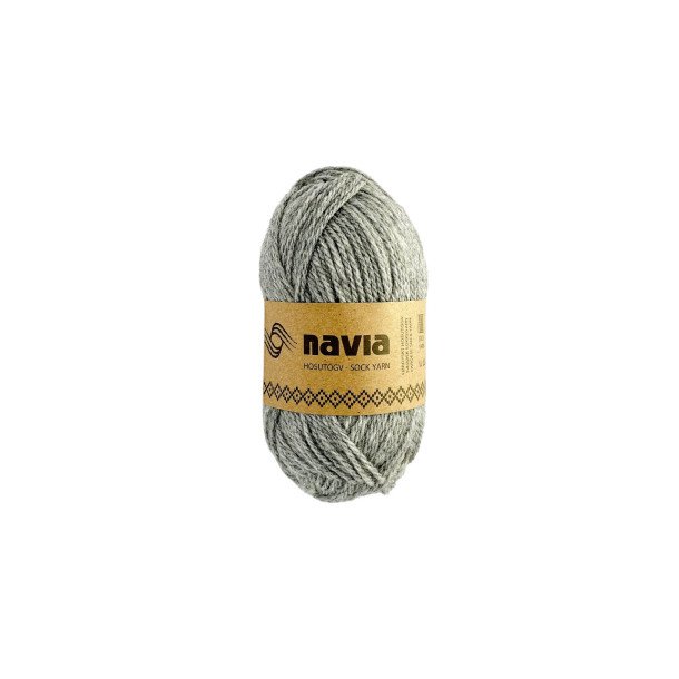 Navia - Sokkegarn - Uldgarn - Lysegr 502 - 50g