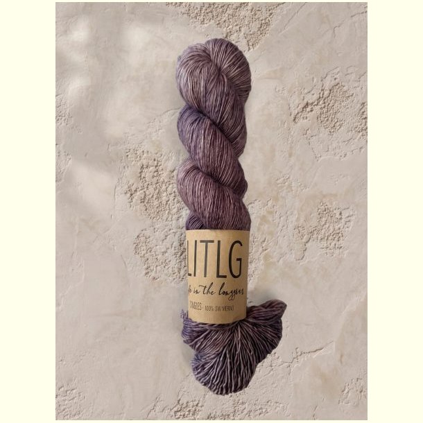LITLG - Mohair Silk Lace - Semi-solid (meleret) - Storm - 50g
