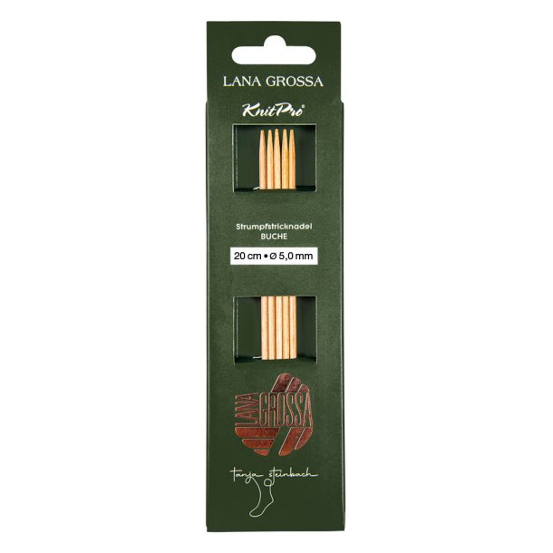 Lana Grossa - Strmpepinde i bg - 5,0mm x 20cm - 5 stk.
