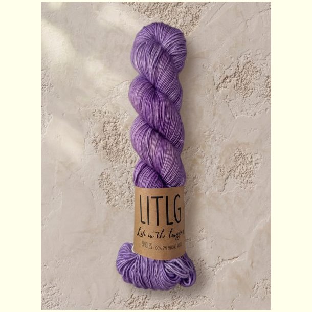 LITLG - Mohair Silk Lace - Semi-solid (meleret) - Thistle Flower - 50g