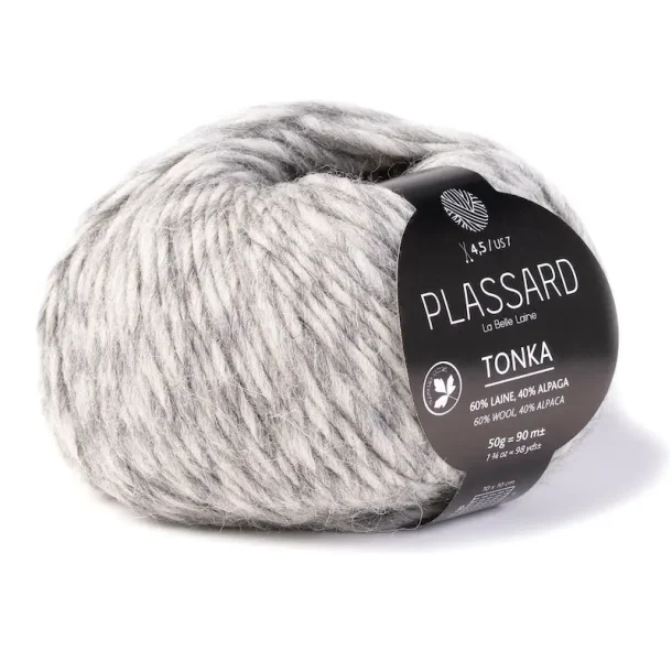 Plassard - Tonka - uld/alpaca garn - Grmeleret (10) - 50g