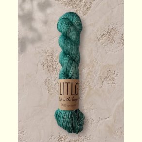 LITLG - Mohair Silk Lace - Semi-solid (meleret) - Verdigris - 50g