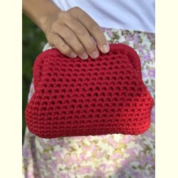 Strikkefeber - Opskrift p� "Clutch uden h�ndtag"