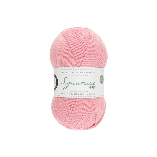 WYS - Signature 4ply - uld/strmpegarn - Candyfloss 547 - 100g
