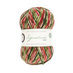 WYS - Signature 4ply - uld/strmpegarn - Holly Berry 886 - 100g