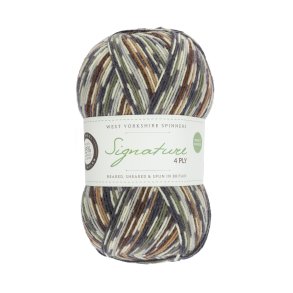 WYS - Signature 4ply Country Birds - uld/strmpegarn - Owl 877 - 100g