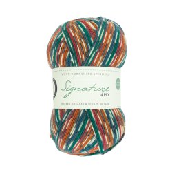 WYS - Signature 4ply Country Birds - uld/strmpegarn - Pheasant 855 - 100g