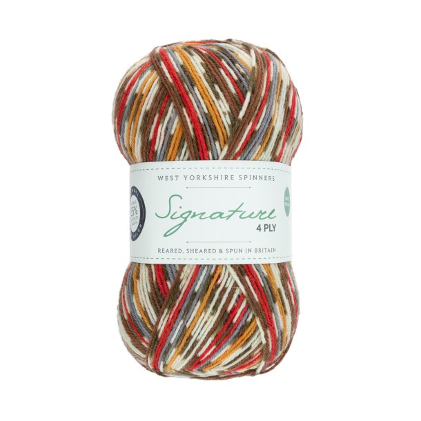 WYS - Signature 4ply - uld/strmpegarn - Robin 941 - 100g