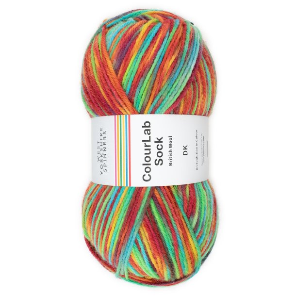 WYS - ColourLab Sock DK - uld/strmpegarn - Pop 1202 - 150g