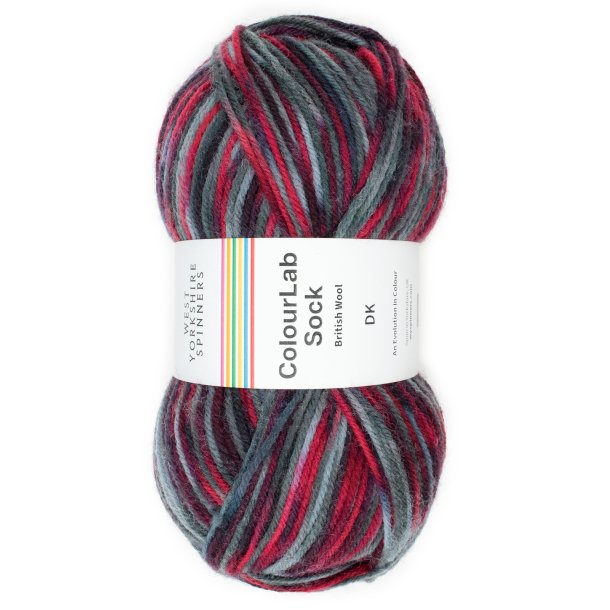 WYS - ColourLab Sock DK - uld/strmpegarn - Rock 1201 - 150g