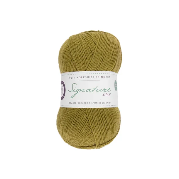 WYS - Signature 4ply - uld/strmpegarn - Cardamom 351 - 100g