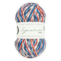 WYS - Signature 4ply Country Birds - uld/strmpegarn - Swallow 1168 - 100g