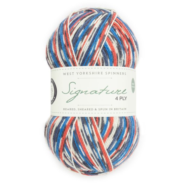 WYS - Signature 4ply Country Birds - uld/strmpegarn - Swallow 1168 - 100g